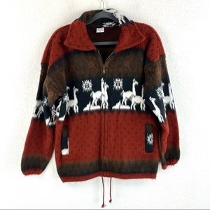 Yari Artesanias Wool Jacket Size Medium